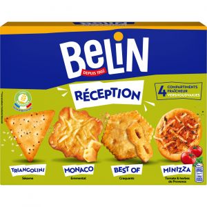 BELIN Boite d'assortiment de biscuits salés Réception 380g