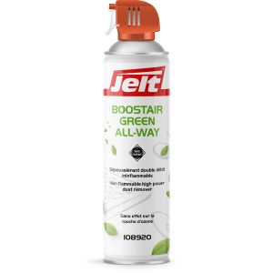 Jelt&reg; A&eacute;rosol de d&eacute;poussi&eacute;rage Boostair Green All Way, toutes positions - 300 g