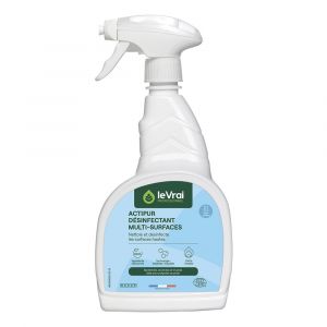 LE VRAI D&eacute;sinfectant multi-usages PAE HACCP Le Vrai Actipur 750 ml
