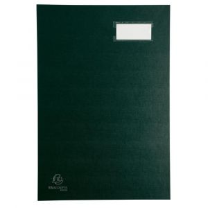 EXACOMPTA Parapheur direction dos &agrave; soufflets 24x35cm - 20 compartiments - Vert