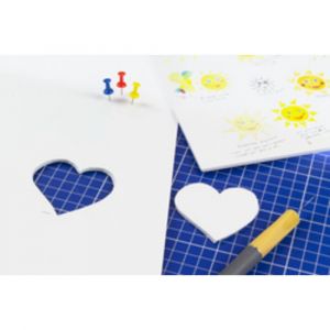 KANGARO Carton plume, 700 x 1.000 mm, &eacute;paisseur: 3 mm, blanc