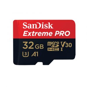 SanDisk Extreme Pro, 32 Go, MicroSDHC, Classe 10, UHS-I, 100 Mo/s, 90 Mo/s SDSQXCG-032G-GN6MA