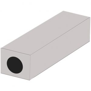 BIC Cristal Original Recharge Stylo-Bille - pointe moyenne 1 mm - Noir