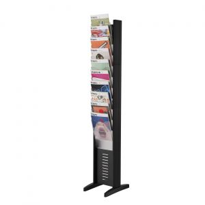 Paperflow Pr&eacute;sentoir simple face EasyDisplay - 10 cases - Noir