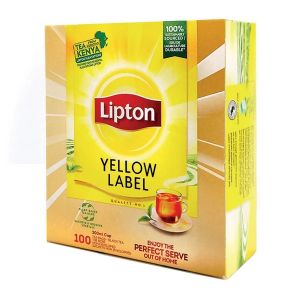 LIPTON Bo&icirc;te de th&eacute;s Lipton Yellow Label, 100 sachets