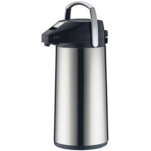 ALFI Pichet isotherme &agrave; pompe, 3 litres, inox