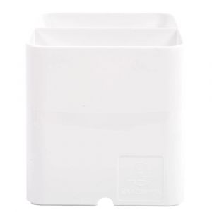 EXACOMPTA Pot &agrave; crayons Pen-Cube magn&eacute;tiques Office - Blanc