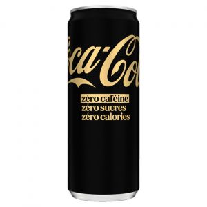 Coca-Cola Triple Z&eacute;ro Canette format slim 33 cl - Lot de 6