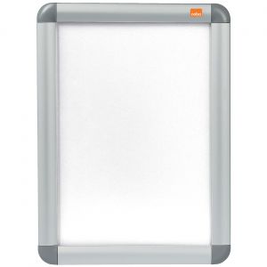 Nobo Porte affiche clipsable A4 - Cadre aluminium
