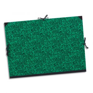 LEFRANC & BOURGEOIS LEFRANC BOURGEOIS Carton à dessin à cordon 52x37cm vert