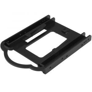 StarTech.com Support de Montage pour HDD/SDD 2.5' pour Baie de Lecteur 3.5' - Installation sans Outil - Support d'Adaptation pour Disque Dur 2.5' SSD,
