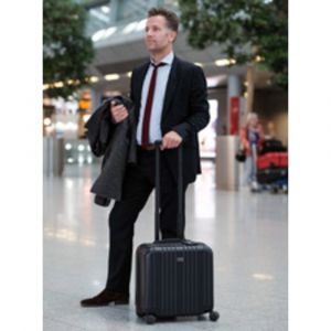 JSA Trolley de voyage & business '2 en 1', noir