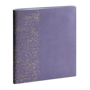 Exacompta Agenda de bureau Easytime 21S Amélie - 15 x 21 cm - Violet - 2026
