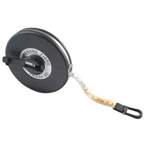 WONDAY Double décamètre, ruban fibre de verre,longueur: 20 m