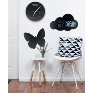 SECURIT Ardoise murale SILHOUETTE 'Papillon'