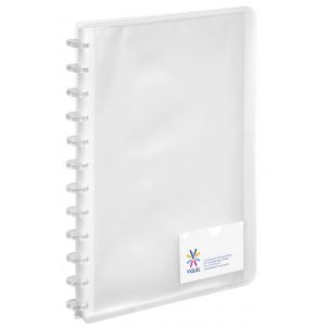 Viquel Porte vues G&eacute;ode A4 - Polypropyl&egrave;ne - 30&nbsp;pochettes - 60 vues - Incolore