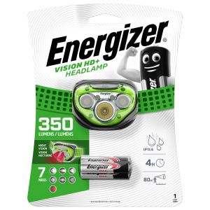 Energizer Lampe frontale Vihion HD+ - 7 LED - Frontale