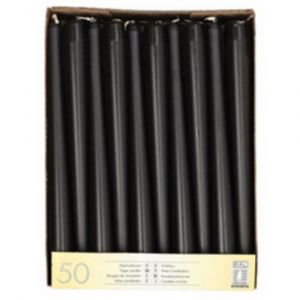 Bougie de chandelier, 22 mm, pack de 50, turquoise