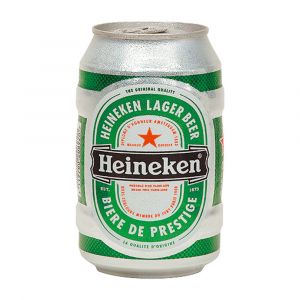 Heineken Bi&egrave;re en canette de 33 cl - Lot de 12