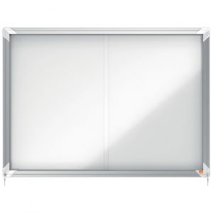 Nobo Vitrine d'affichage magnétique Premium Plus - 92,2 x 66,5 cm - Format  8 x A4 - Cadre aluminium