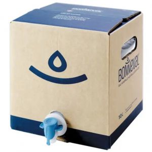 Fontaine Bonbonne d'eau min&eacute;rale naturelle plate Bib Bonneval - Cubi 5 L avec robinet