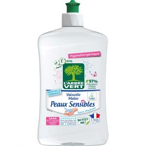 L'Arbre Vert Liquide vaisselle peaux sensibles - 500 ml