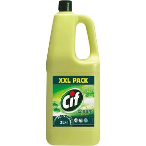 Cif Cr&egrave;me nettoyante polyvalente professionnelle - Citron - Bidon 2 L