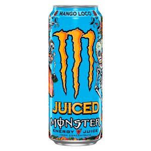 Monster Energy Boisson &eacute;nergisante Mango Loco - Pack de 12 canettes de 50 cl