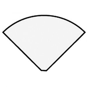 Angle de liaison 90&deg; arrondi Axiome - C&ocirc;t&eacute;s 80 cm - Plateau H&ecirc;tre