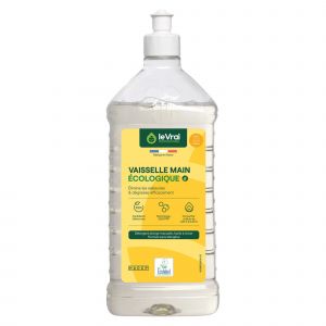 LE VRAI Liquide vaisselle d&eacute;graissant HACCP Le Vrai 1 L