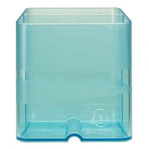 EXACOMPTA Pot &agrave; crayons Pen-Cube Chromaline - Turquoise