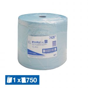 WYPALL Bobine bleue d'essuyage à dévidage central  Wypall L40, 750 formats