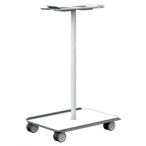 Nobo Tour socle mobile Move&Meet - Blanc