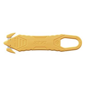 Olfa Cutter de s&eacute;curit&eacute; jetable SK15 - Jaune - Lot de 10