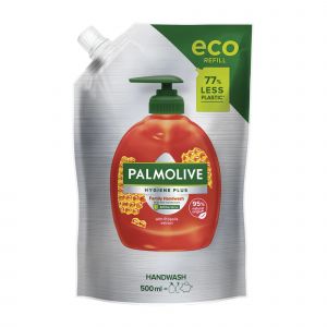 PALMOLIVE Recharges de savon Hygi&egrave;ne Plus Palmolive 500 ml, lot de 2