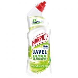 Harpic Gel javel WC d&eacute;sinfectant Agrumes - Flacon de 750 ml