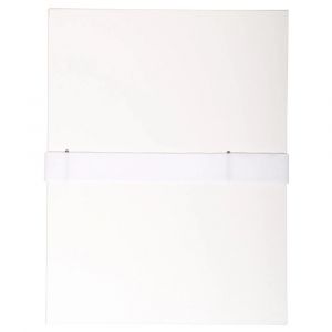 EXACOMPTA Chemise dos extensible balacron et sangle scratch. - Blanc