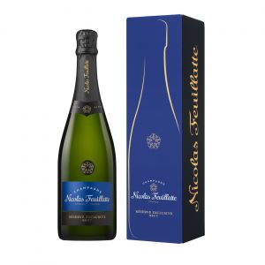 NICOLAS FEUILLATTE Champagne Brut R&eacute;serve - Bouteille de 75 cl