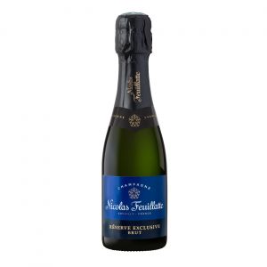 NICOLAS FEUILLATTE Champagne Brut R&eacute;serve Exclusive - Bouteille de 20 cl