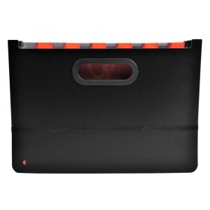 EXACOMPTA Trieur valisette extensible 24 compartiments Exadesk Exactive&reg; - A4 - Noir