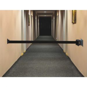 Barri&egrave;re ceinture pour montage mural, rouge