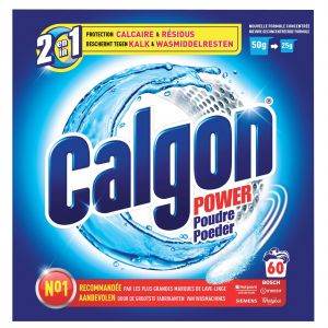 CALGON Poudre anticalcaire Calgon Power 2 en 1 60 lavages lave-linge