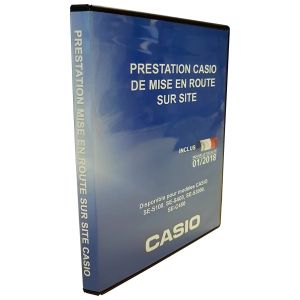 Casio Mise en route de caisse enregistreuse sur site