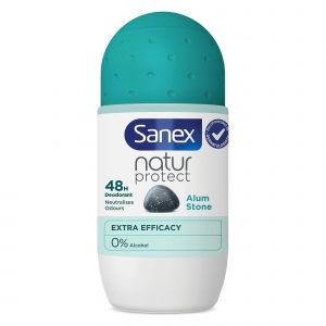 SANEX D&eacute;odorant bille Sanex Natur Protect extra Efficacit&eacute;, le flacon de 50 ml