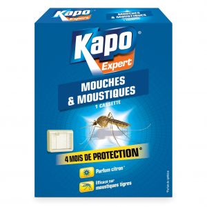 KAPO Cassette insecticide anti mouches et moustiques Kapo