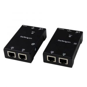 StarTech.com Transmetteur Prolongateur HDMI sur Cat5 /Cat6 avec Power over Cable - Extender HDMI RJ45 - 50m, 1920 x 1080 pixels, &Eacute;metteur et r&eacute;cepteur