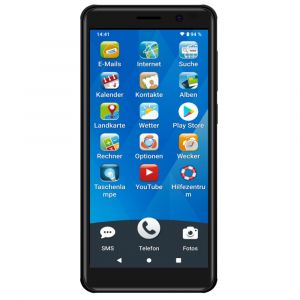 ORDISSIMO LeNumero2 Mini, 13,8 cm (5.45'), 3 Go, 32 Go, 8 MP, Android 13, Noir ART0486
