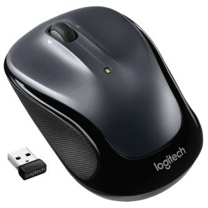 Logitech M325s, Ambidextre, Optique, RF sans fil, 1000 DPI, Noir 910-006812