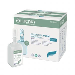 LUCART Cartouches savon mousse Lucart parfum neutre 1 L, Lot de 6