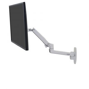 Ergotron LX Series LX Wall Monitor Arm, Vis, 11,3 kg, 50,8 cm (20'), 86,4 cm (34'), 100 x 100 mm, Blanc 45-243-216